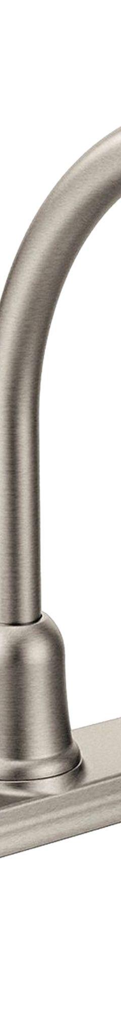 CFG Gooseneck Kitchen Faucet: Capstone, Brass, Widespread, Deck, 3 Mounting Holes, 1.5 gpm Flow Rate (MPN 41611CSL). Key specifications — Series: Capstone; Brand: CFG.