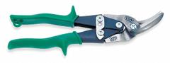 CRESCENT WISS Offset Snip: Right/Straight, 9 1/4 in Overall Lg, 1 1/4 in Cutting Lg, Steel, Plastic (MPN M7R). Key specifications — attr308531: Plastic; attr308530: Steel; attr308532: Steel; attr308533: Yes; attr308535: Metal; attr308541: 18 ga (Low Carbon and Rolled Steel); attr308546: Straight; attr324897: CRESCENT WISS.