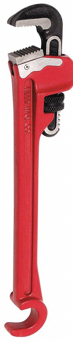 REED Operator's Wrench: Alloy Steel, 1 in Jaw Capacity, Serrated, 10 in Overall Lg, I-Beam (MPN RF10). Key specifications — attr309808: I-Beam; attr309815: Alloy Steel; attr324941: REED.