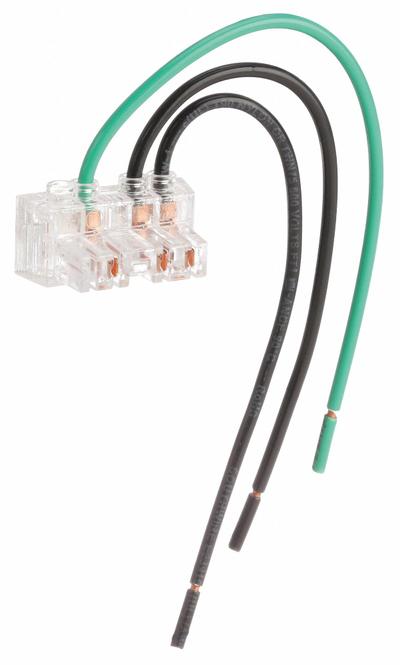 HUBBELL Switch Wiring Module: SNAPconnect(R) II, 120/277V AC, 15 A_20 A, 3 Wire - Snap-In Wiring Modules