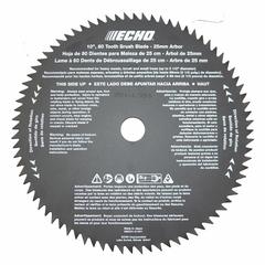 ECHO Brush Cutter Blade: 10 in Dia, Metal, DSRM-2600U/SRM-2620/SRM-2620T/SRM-266 (MPN 69500121431). Key specifications — Brand: ECHO; Compatible Manufacturer Number: SRM-2620T; Material: Metal; Product Type: Brush Cutter Blade.