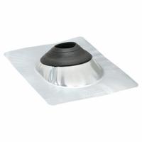 15"H 12"W Steel Roof Vent Pipe Flashing: For Pitched Roof, Rectangular Base, For 10:12 Roof Pitch (MPN 11877). Key specifications — Top Opening: Open; Material - Collar: Rubber; Brand: OATEY.
