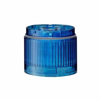 PATLITE Tower Light Module: Steady, 24V DC, Blue, 60 mm Overall Dia, 40 mm Overall Ht - Steady Light Modules