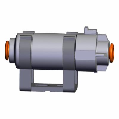 SMC In-Line Air Filter: ZF, 12 mm Inlet, Push-to-Connect, -100 kPa to 1 MPa - In-Line Vacuum Suction Filters