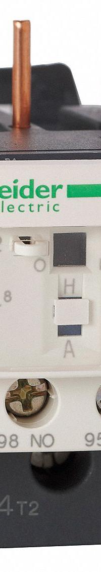 SCHNEIDER Overload Relay: Thermal Protection, 3 Poles, 1NO/1NC, Phase Loss Sensitivity, 2.5 A – 4 A (MPN LRD08L). Key specifications — Brand: SCHNEIDER; Auxiliary Contact Form: 1NO/1NC; Compatible Contactor Series: TeSys Deca; Terminal Connection Type: Screw Clamp Terminals; Maximum Voltage Rating: 690V AC; Phase Loss Sensitivity: Yes; Thermal Units Required: None (Relay Includes Integrated Bimetallic Elements); Compatible Contactors: TeSys Deca (9 to 38 Amp Models).