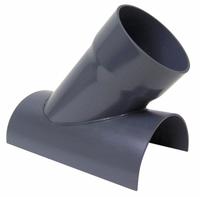 12; 14"dia 23"L 45° PVC In Cut Y Branch: PVC, For 12 in_14 in Duct Dia, 23 in Overall Lg, 45° Angle (MPN PVCSW14X12). Key specifications — Brand: PLASTIC SUPPLY.