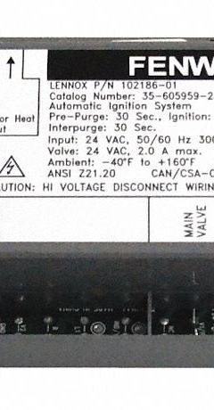 FENWAL IGNITION CONTROLS Control Board: Mfr Part # 35-605959-223. Key specifications — Manufacturer Part Number: 35-605959-223; Product Type: Ignition Control Board.