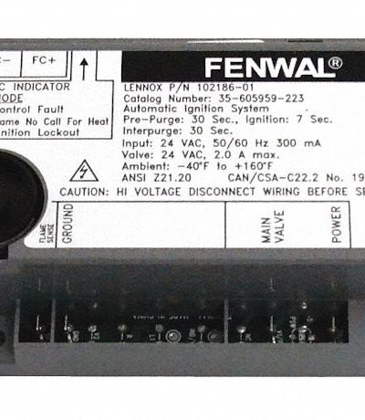 FENWAL IGNITION CONTROLS Control Board: Mfr Part # 35-605959-223 - Replacement HVACR Controls, Switches & Thermostats