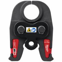 MILWAUKEE Press Jaw: 1 1/2 in Pipe, PEX, For ASTM F1807/F2159, Extended/Std Tool Types (MPN 49-16-2656C). Key specifications — attr518773: Jaws; attr518762: PEX; attr518771: Steel; attr518761: ASTM F1807/F2159; attr518760: MILWAUKEE.