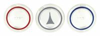 MOEN Index Button: Metal, For Cold/Diverter/Hot Handle Type, Color/Symbol Index, Blue/Red (MPN 13382). Key specifications — Material: Metal; Brand: MOEN; For Handle Type: Cold; Index Color: Blue; Index Style: Symbol.