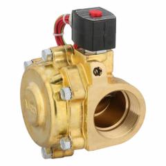 REDHAT Solenoid Valve: 2-Way, Normally Closed, 2 in Pipe Size, 110V AC/120V AC, High Flow, FKM Seal (MPN EF8210G100V). Key specifications — Pipe Size: 2 in; Voltage: 110V AC; Brand: REDHAT; Coil Enclosure: Explosion Proof.