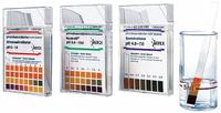 EMD pH Test Strips: 0 pH to 14 pH, 1.0 pH Resolution, 100 Tests (MPN 1.09535.0007). Key specifications — pH Resolution: 1.0 pH; Brand: EMD.
