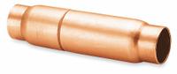 PARKER Refrigerant Check Valve: Spring Loaded Ball Check Valve, 7/8 in Connections, 3 1/2 in Cut Out (MPN CV9P-14FS-14FS). Key specifications — Brand: PARKER; Material: Copper.