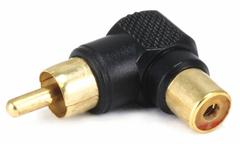 MONOPRICE Audio Adapter: (1) RCA Male x (1) RCA Female Adapter, Black (MPN 7233). Key specifications — Product Type: Audio Adapter; Manufacturer Part Number: 7233; Brand: MONOPRICE; End 1 Connection Type: RCA Male; End 2 Connection Type: RCA Female.