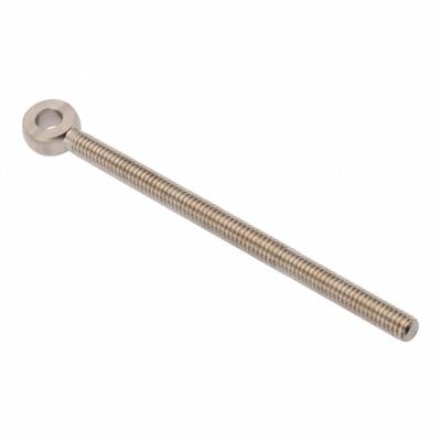 AMPG Fixed Rod End: Stainless Steel, Plain, 6 in Hole Center-to-End Lg - Stainless Steel Male Threaded Fixed Rod Ends