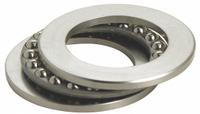 TRITAN Ball Thrust Bearing: EW5/8, 5/8 in Bore Dia, 1 3/32 in Outside Dia, 0.281 in Overall Wd, Flat. Key specifications — Thrust Bearing Type: Separable Ball Thrust Bearing; Ball Material Grade: AISI 52100; System of Measurement: Inch; Bearing Industry Number: EW5/8; Maximum Speed: 7,600 RPM Grease; Brand: TRITAN; Bearing Series: EW Series.