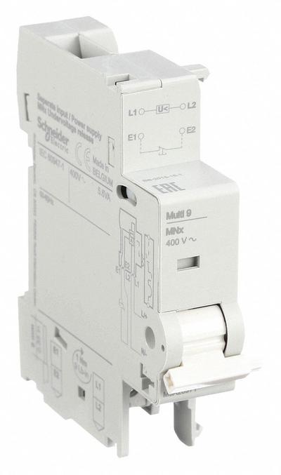 SCHNEIDER Undervoltage Release: Undervoltage Release, Multi 9 Circuit Breakers - Square D Circuit Breaker Undervoltage Release