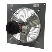 Panel Fan: Direct Drive, 20 in Blade, 1/3 hp, 3,640 cfm, 230/460V AC, 3 ph, Totally Enclosed (MPN P20-4M). Key specifications — Frame Finish: Powder Coated; Assembled: Assembled; Brand: CANARM; Nameplate Voltage: 230/460V AC; Frame Material: Steel; Hazardous Location Class: Class I, Div 1, Group C and D; Class II, Div 1, Group F and G; Guard Type: Intake.