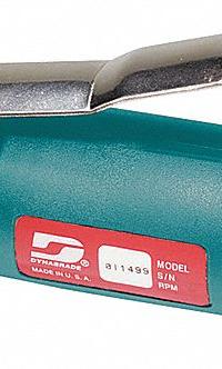 DYNABRADE Die Grinder: Straight Tool, 0.5 hp Horsepower, 20,000 RPM Max. Speed, 1/4 in Collet Size (MPN 51305). Key specifications — attr1320532: Straight; attr1320525: Tool Only; attr1320526: DYNABRADE.
