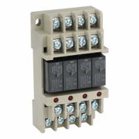 OMRON General Purpose Relays: DIN-Rail Mounted, 24V DC, 4PST, 16 Pins/Terminals (MPN G6B-4BND-DC24). Key specifications — Brand: OMRON; Electrical Connection: Screw Terminal; Manufacturer Part Number: G6B-4BND-DC24; Series: G6B.