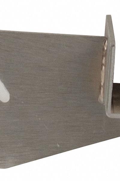ECONOCO Rectangular Tubing Bracket: Single - Tubing Brackets for Slotted-Standard Shelving