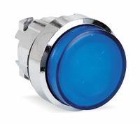 SCHNEIDER Extended Push Button: Blue, 22 mm Mounting Size, Metallic, Maintained (MPN ZB4BH63). Key specifications — Brand: SCHNEIDER; Action: Maintained; Series: XB4; Push Button Material Type: Metallic.