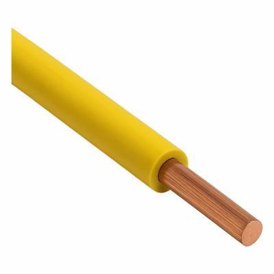 APPROVED VENDOR Building Wire: Copper, 10 AWG, 1 Conductors, Solid, Yellow, 1,000 ft Lg - Copper THHN/THWN-2 Building Wires