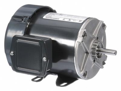 LEESON General Purpose Motor: Rigid Base Mount, Totally Enclosed Fan Cooled, 1/4 hp - Rigid Base 3-Phase General Purpose AC Motors