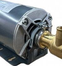 FLUID-O-TECH Rotary Vane Pump: Direct Drive, 1/3 hp, 115/230V AC, Brass Body, Carbon Graphite Vanes (MPN PA400-50M). Key specifications — Brand: FLUID-O-TECH; Strainer: Not Included; Ports: 3/8" NPT.