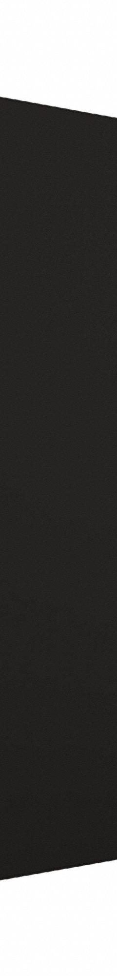 HADRIAN Partition Panel: Stainless Steel, Powder-Coated, Black, 58 in Ht, 70 in Wd, 1 in Thick (MPN 53GR70-510). Key specifications — Door Swing: Out Swing; Brand: HADRIAN; Color: Black; Finish/Texture: Powder-Coated.