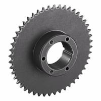 TSUBAKI Sprocket: For 50 Chain, 48 Teeth, 9.556 in Pitch Dia, 9.911 in Outside Dia, Steel (MPN 50Q48). Key specifications — attr85388: TSUBAKI; attr305233: Q1.