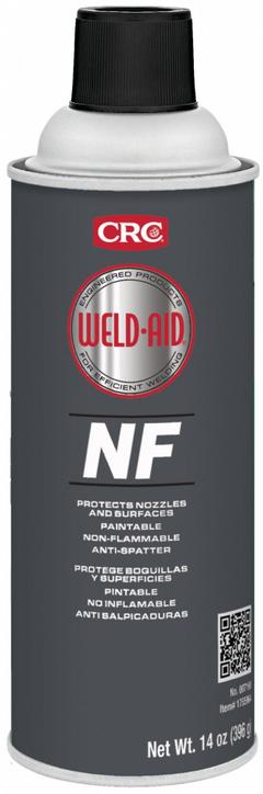 WELD AID Antispatter: Non-Flammable, 14 oz Aerosol Can (MPN 007100). Key specifications — Brand: WELD AID; Series: Non-Flammable.