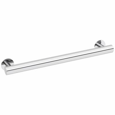 WINGITS Wall Grab Bar: Straight, 42 in Lg, 1 1/4 in Dia, Stainless Steel - Anti-Microbial Grab Bars
