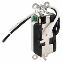 HUBBELL Receptacle: Hospital Grade Fed. Spec., Duplex, 5-15R, White, 125V AC, 15 A, 2 Pole / 3 Wire (MPN HBL8200SGWA)