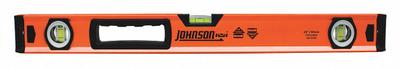 JOHNSON LEVEL Box Level: Level & Plumb, Box, 24 in Overall Lg, Top & Side Read - Standard Box Levels