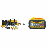 DEWALT Pipe Threading Machine,60V,Bonus Battery: Cordless, FLEXVOLT, 60V MAX* (MPN DCE700X2K). Key specifications — attr553540: 12R; attr551340: Charger; attr551343: 1/2 in to 2 in.