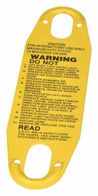 DAYTON Warning Label: EC-21. Key specifications — Manufacturer Part Number: EC-21.