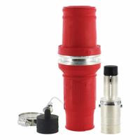 Single Pole Inline: Male, Red, 1000V AC, 1,009 A, Crimp Tube Termination, 49 Series (MPN 49M64-R). Key specifications — Gender: Male; Series: 49; Brand: LEVITON.