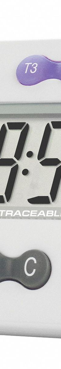 TRACEABLE Alarm Timer: Extra-Loud Alarms Sound for 1 Minute/Memory Recall, 1/2 in Overall Dp, LCD (MPN 5004). Key specifications — Clock Function Included: Yes; Count Direction: Count Down; Features: Memory Recall; Digital Display Screen Type: LCD; Alarm Type: Audible; Brand: TRACEABLE; Maximum Time Setting: 24 hrs.