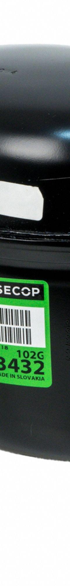 SECOP Compressor: Reciprocating, 1,135 BtuH Cooling, 13/100 hp, 5/16 in Suction Line Connection Size (MPN TFS4.5FT-1). Key specifications — Manufacturer Part Number: TFS4.5FT-1; Brand: SECOP; Compressor Protection: Hermetic; For Refrigerant Type: R-134A.