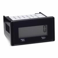 TRUMETER Electronic Counter: Digital Counters, Front Panel Mounting, 1 1/8 in x 2 in, High Contrast (MPN 6308-0500-0000). Key specifications — Features: Reflective Display with Seven Icons, Three Redi-Alerts, and Switch (dry Contact); Mounting Style: Panel; Standards: WEEE; NEMA Enclosure Rating: 4; Display Features: High Contrast; Brand: TRUMETER; Manufacturer Part Number: 6308-0500-0000.