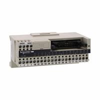 SCHNEIDER ELECTRIC Passive Discrete I/O Sub-Base: Universal, (8) Analog In (MPN ABE7H16C11). Key specifications — Manufacturer Part Number: ABE7H16C11; Power Required: 30V DC; Product Type: Passive Discrete I/O Sub-Base; Series: Modicon ABE7; Number and Type of Inputs: (8) Analog.