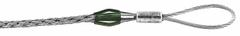 HUBBELL WIRING DEVICE-KELLEMS Pulling Grip: 0.25 in to 0.49 in, 6,800 lb Breaking Strength, Flex Eye (MPN 03302044). Key specifications — Cable Dia. Range: 0.25 in to 0.49 in; Material: Galvanized Steel; Color Code: Dark Green; Eye Style: Flexible; Brand: HUBBELL WIRING DEVICE-KELLEMS.