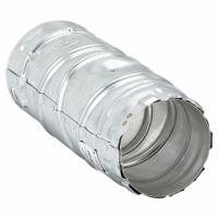Gas Vent Elbow: 3 in Duct, 8 in Lg, Steel, Category I, Galvanized Steel (MPN 3EAL). Key specifications — Finish: Galvanized; Brand: AMERI-VENT; Product Type: Gas Vent Pipe; Material: Steel; Connection Type: Snap Lock; Vent Material: Outer Galvanized Steel w/ Inner Aluminum Liner.