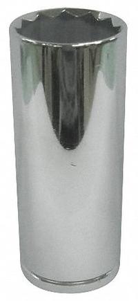 WESTWARD Socket: Metric, 1/2 in Drive Size, 11 mm Socket Size, 12-Point, Deep, Chrome, Socket (MPN 1FAC7). Key specifications — attr1204417: WESTWARD; attr1204392: Chrome.