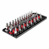 TEKTON Socket Set: 26 - 50 Pieces, 3/8 in Drive Size, 31 Pieces, 14 3/4 in Overall Lg, Fixed Insert (MPN SHB91203). Key specifications — attr1216280: Fixed Insert; attr1216283: TEKTON; attr1225718: T10 to T60; attr1227491: 3/8 in.
