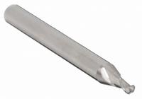 APPROVED VENDOR Ball End Mill: Carbide, 2 Flute, 3/64" Mill Dia, 3/32" LOC, 1-1/2" OAL (MPN 219-001010)