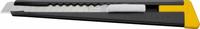 OLFA Snap-Off Utility Knife: 5 1/2 in Overall Lg, Plain, 13 Segments, 0 Blades Stored, Black, Metal (MPN 180). Key specifications — attr307932: Plain; attr307935: Black; attr307939: Metal; attr307957: Straight; attr324893: OLFA.