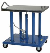APPROVED VENDOR Lift Table: Not Powered, 2,000 lb Load Capacity, 36 in L x 30 in W, Steel, Hydraulic (MPN HT-20-3036A). Key specifications — Platform Material: Steel; Brand: APPROVED VENDOR.