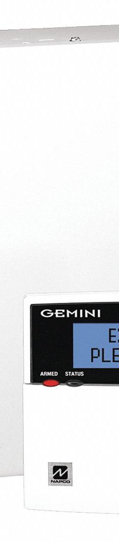 NAPCO Control Panel: 12 1/2 in Overall Ht, 14 in Overall Lg, 3 3/4 in Overall Wd, 64 Zones - Max (MPN GEMP1664DK1PK). Key specifications — Brand: NAPCO; Automatic Arming: Auto Arm; Compatible Manufacturer Part Number: GEM-K1VPS; Product Type: Control Panel.